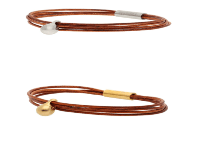 Charm-Armband Cognac